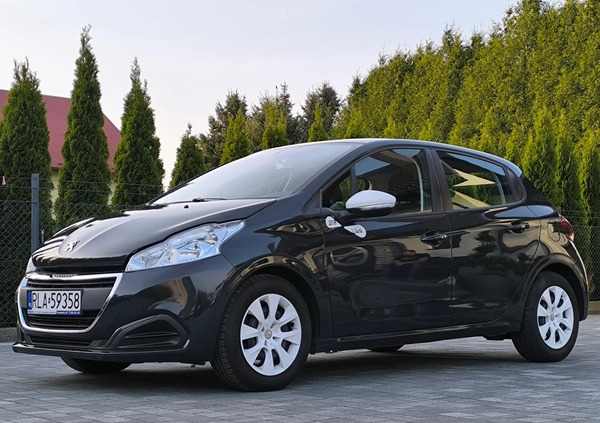 Peugeot 208 cena 29900 przebieg: 149000, rok produkcji 2016 z Nisko małe 352